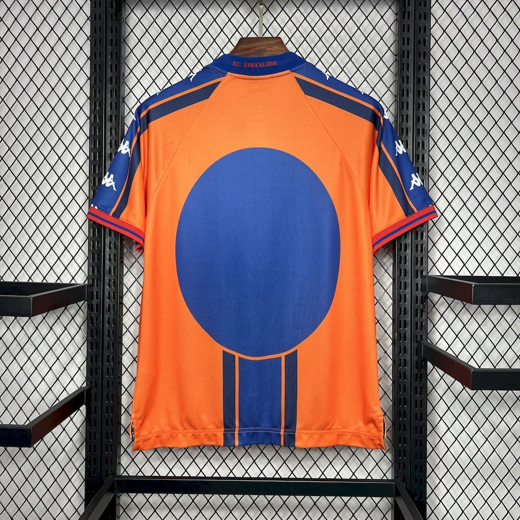 Barcelona 1997-98 Away Retro Jersey
