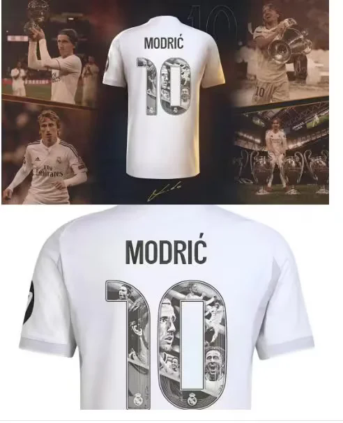 Real Madrid 2025-26 Modrić Version Jersey