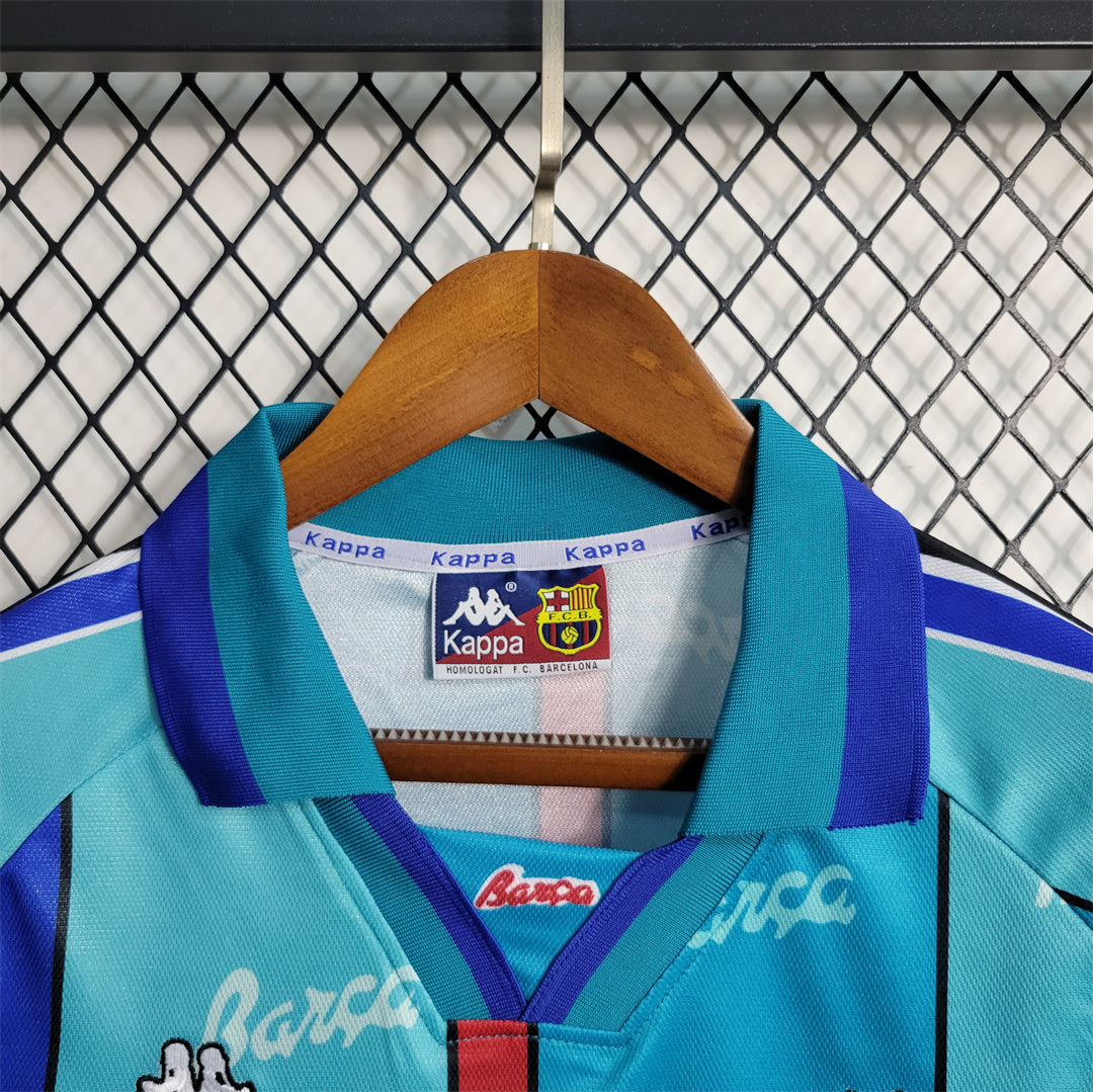 Barcelona 1996-97 Away Retro Jersey