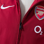 Arsenal 2005-06 Retro Red Windbreaker