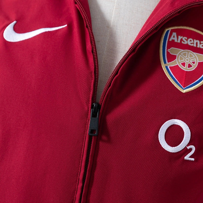 Arsenal 2005-06 Retro Red Windbreaker