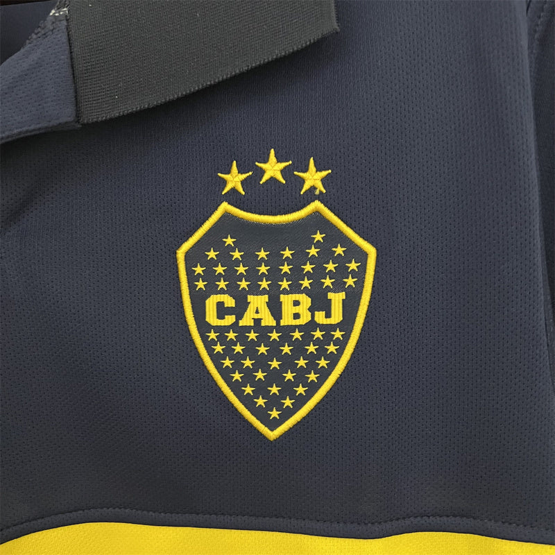 Boca Juniors 2009-10 Home Retro Jersey