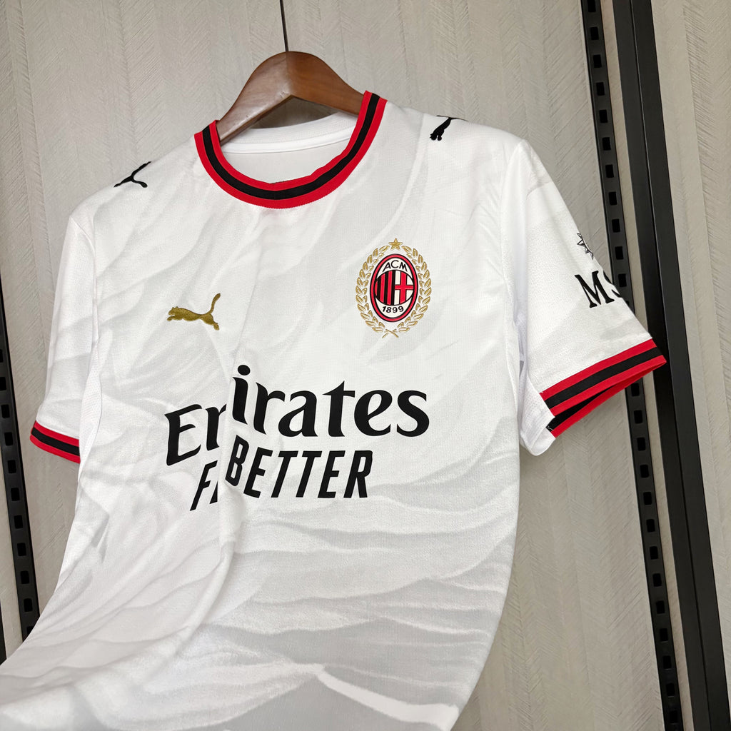 AC Milan x Slam Jam 2025-26 Fourth White Jersey