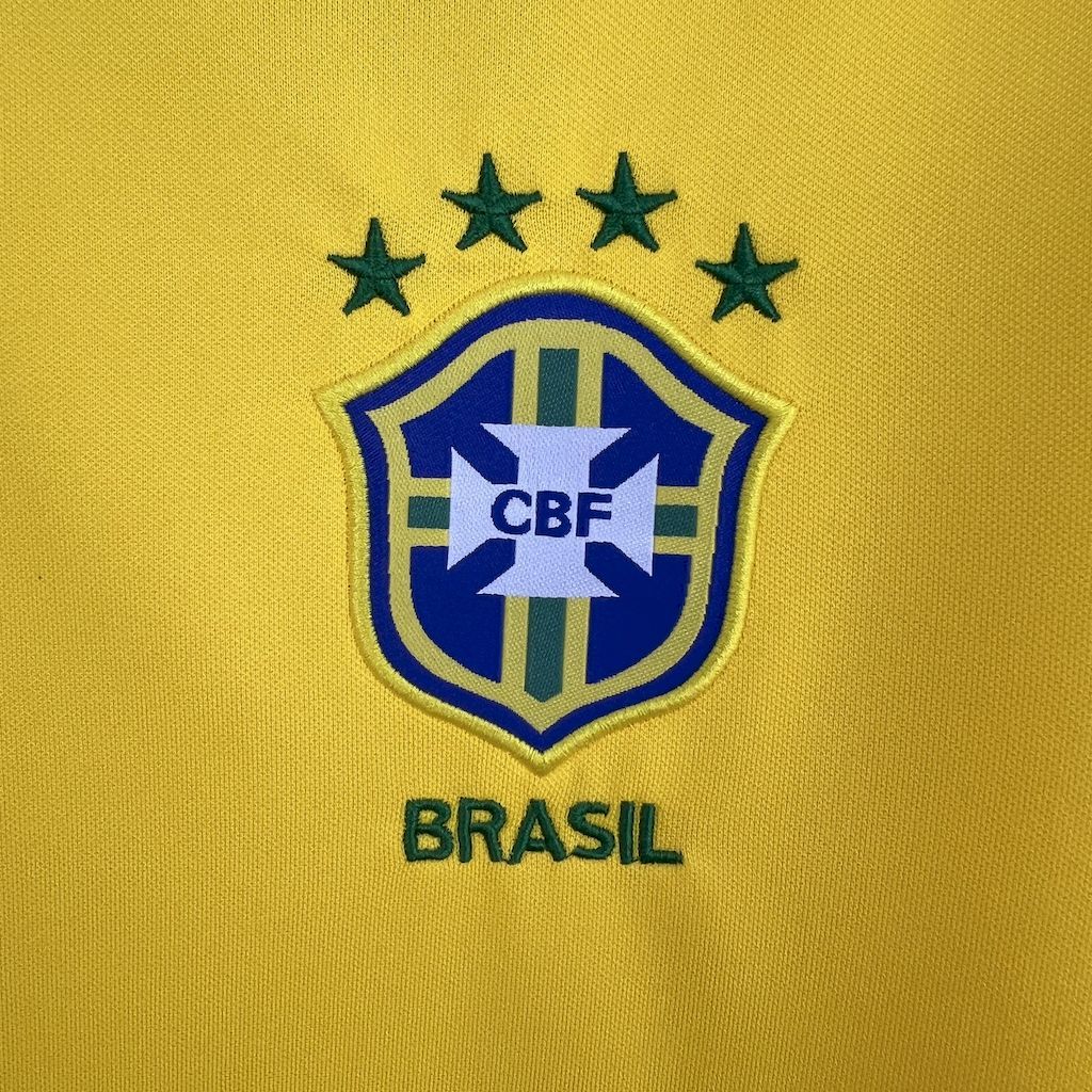 Brazil 1997 Home Retro Jersey