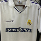 Real Madrid 1989-90 Home Retro Jersey
