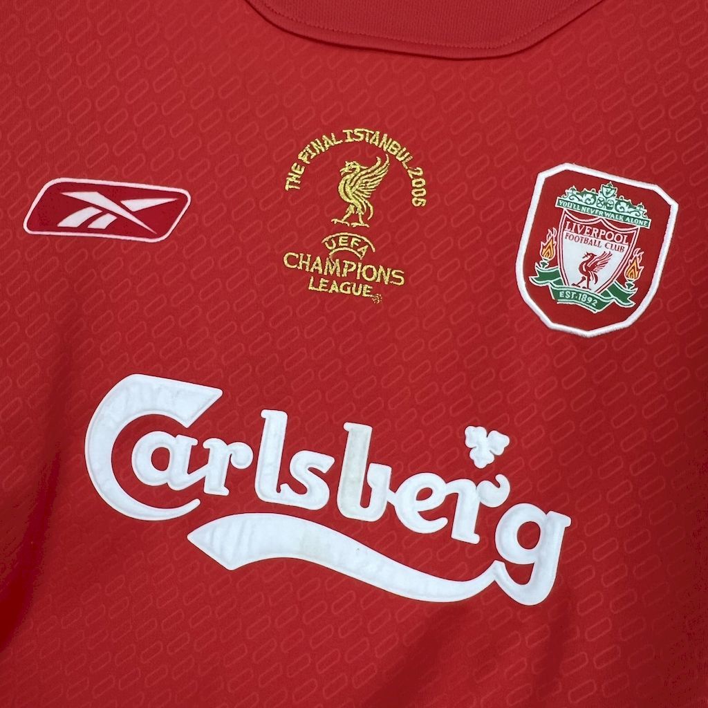 Liverpool 2005 Istanbul Retro Football Jersey