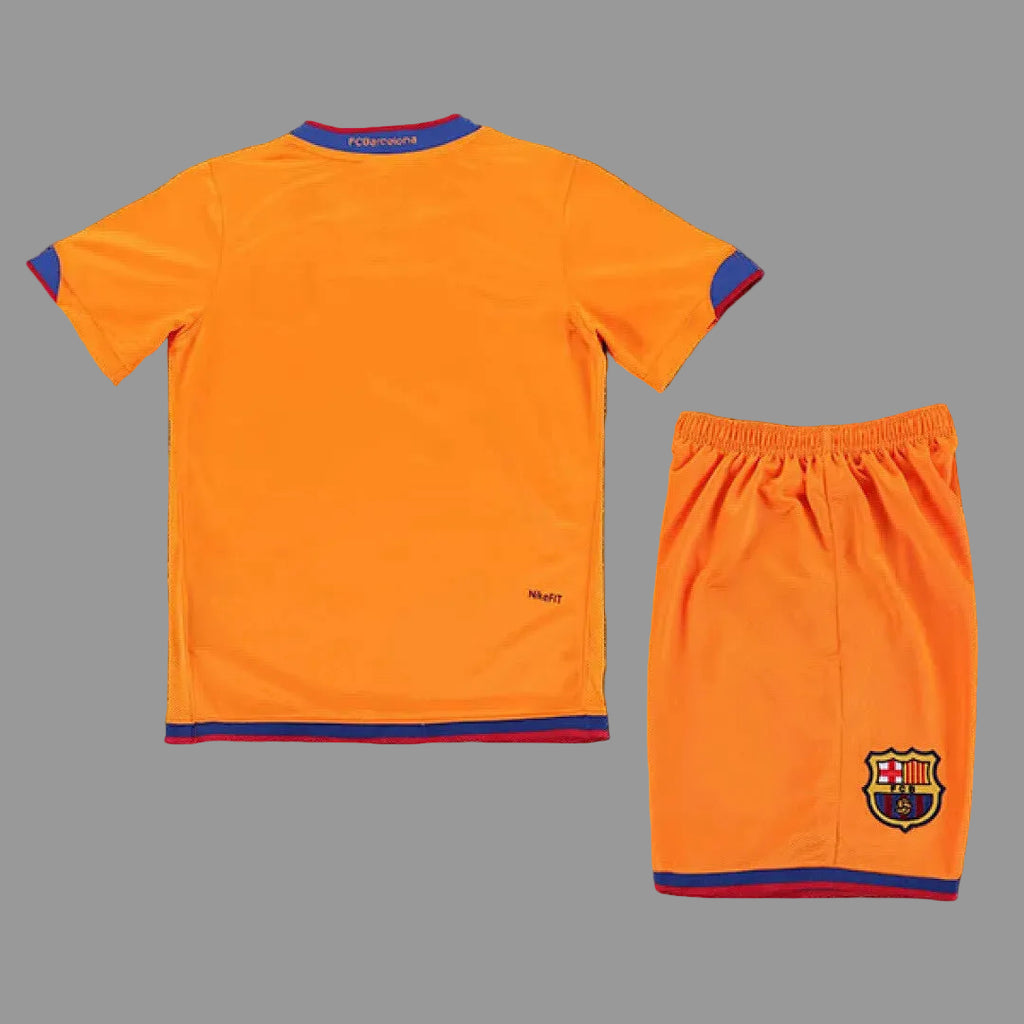 Barcelona 2006-07 Away Retro Kids Kit