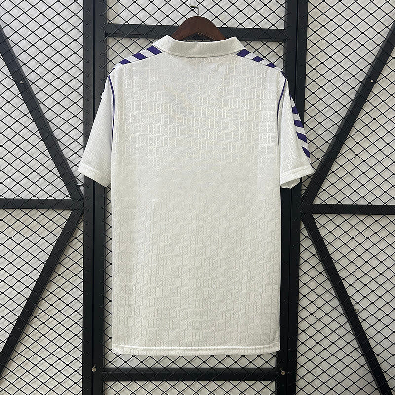 Real Madrid 1989-90 Home Retro Jersey