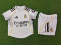 Real Madrid 2025-26 Home Player Version Kids Kit