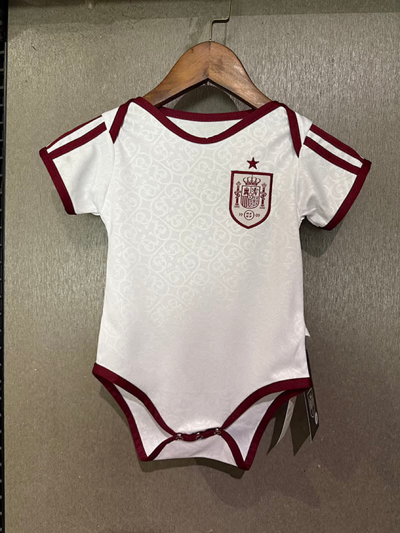Spain 2026 World Cup Away Baby Football Kit
