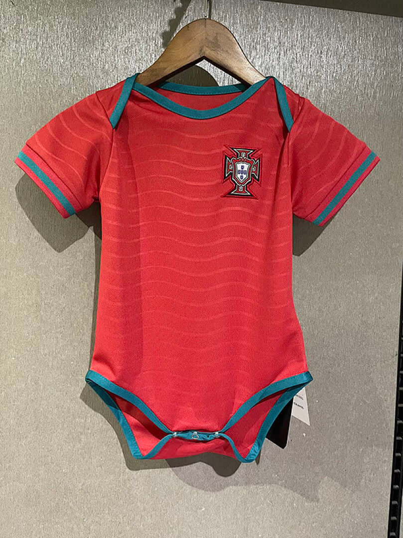 Portugal 2026 World Cup Home Baby Football Kit