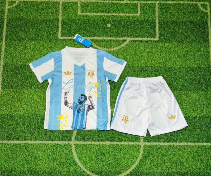 Argentina 2025-26 Messi 10 Special Version Kids Jersey