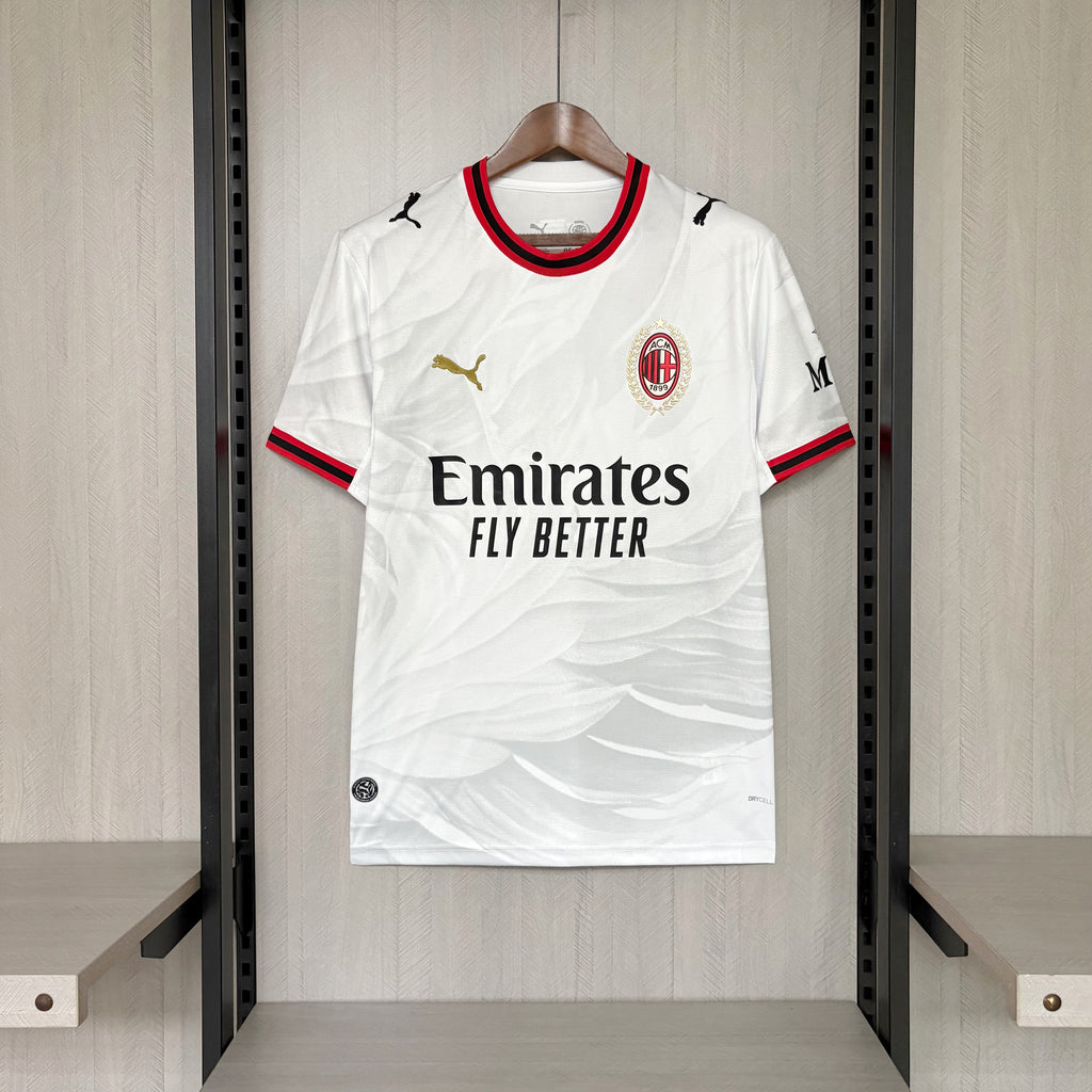 AC Milan x Slam Jam 2025-26 Fourth White Jersey