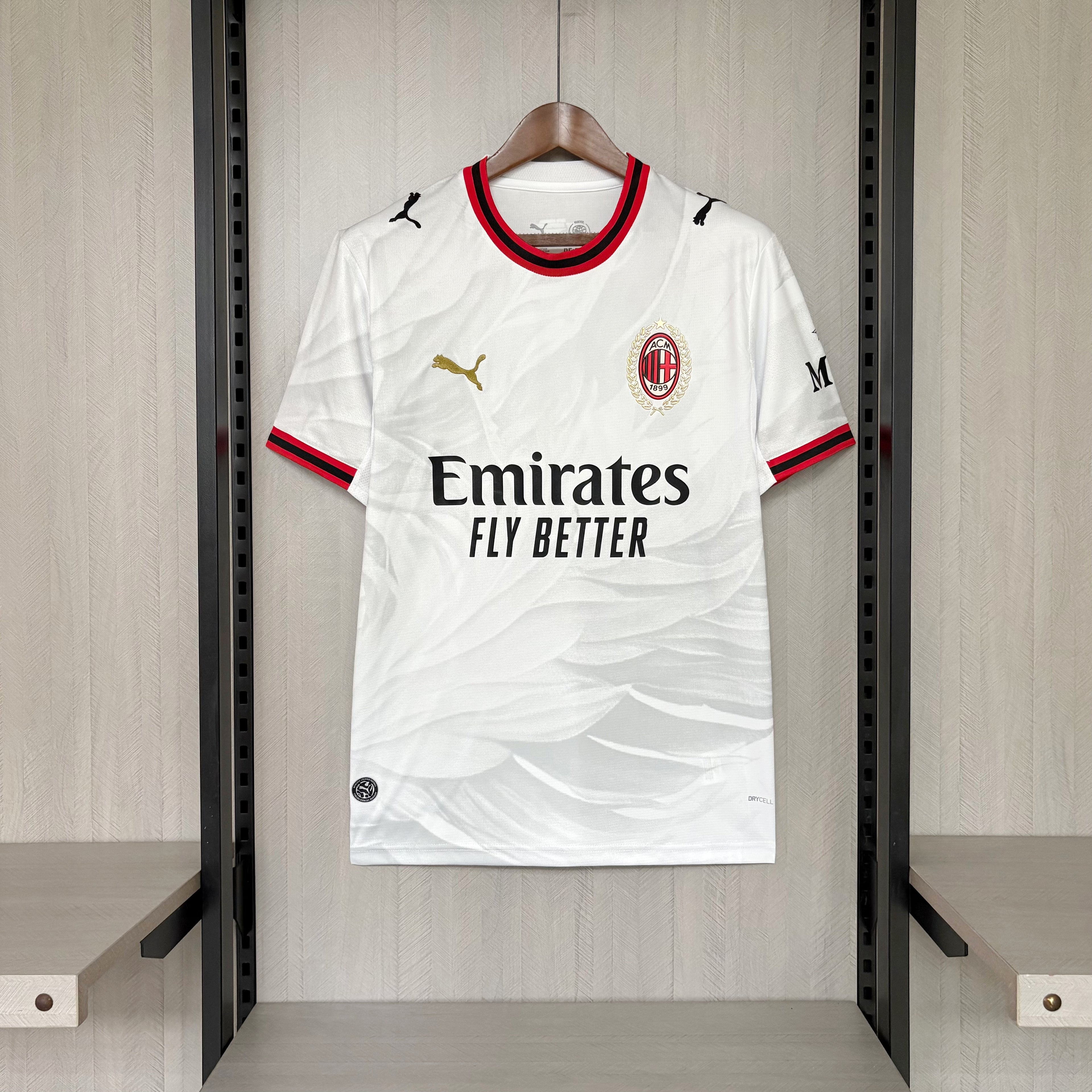 AC Milan x Slam Jam 2025-26 Fourth White Jersey