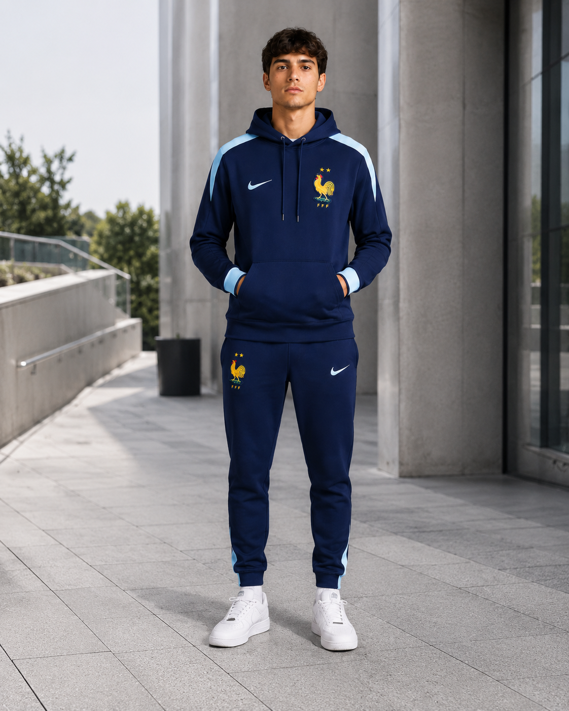 France 2024-25 Hoodie Suit