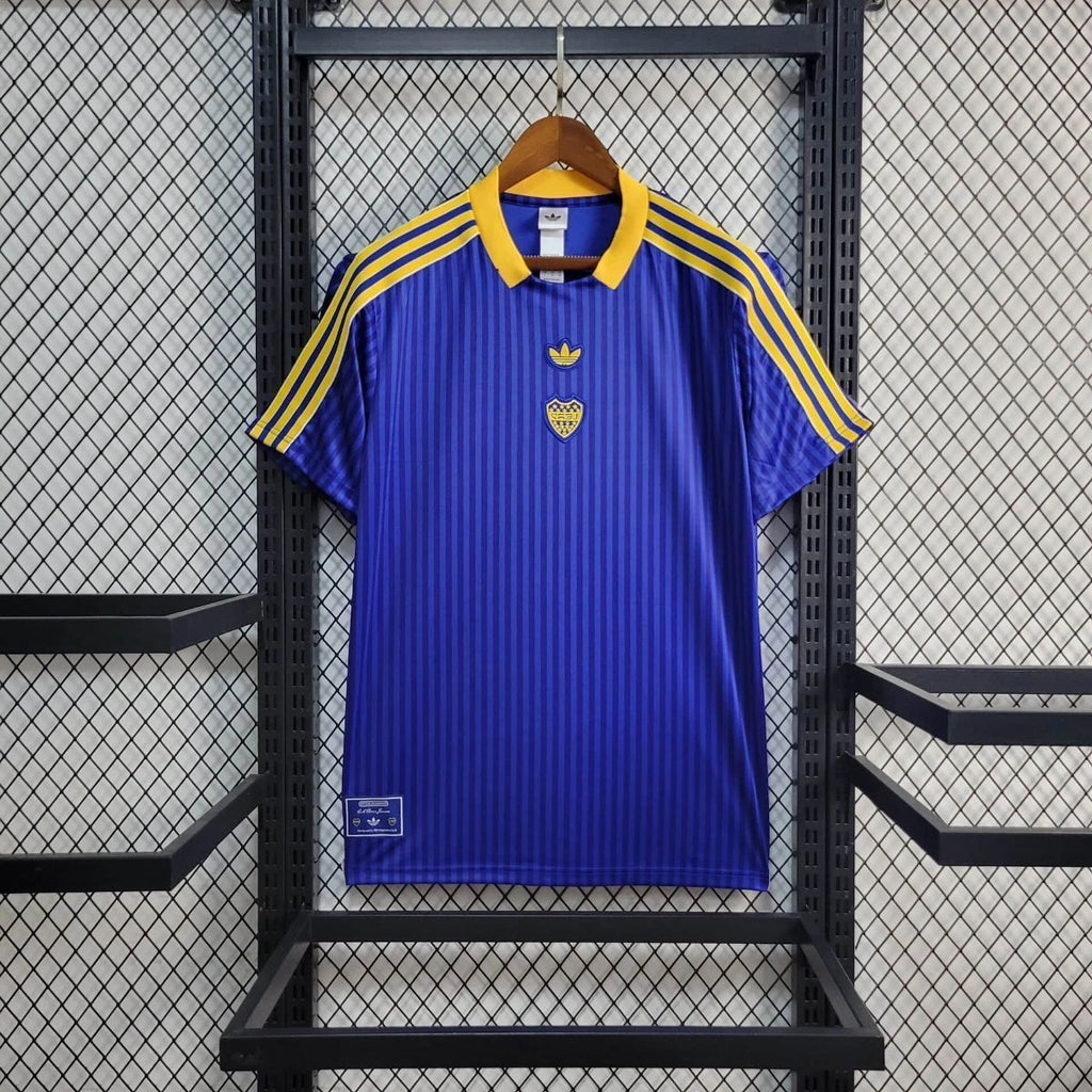 Boca Juniors 2025-26 Terrace Blue Jersey