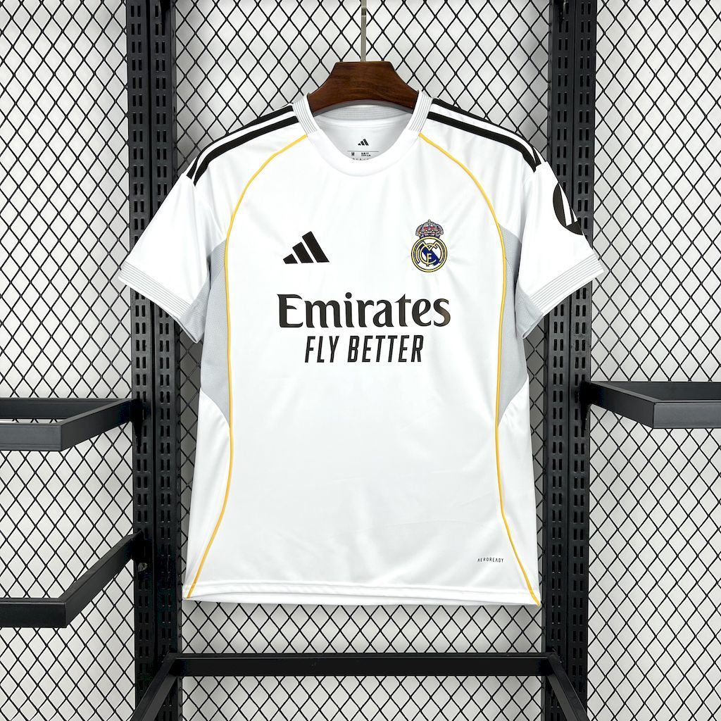Real Madrid 2025-26 White Jersey