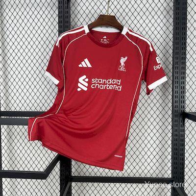 Liverpool 2025-26 Home Football Jersey