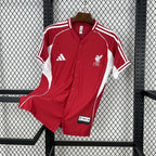Liverpool 2025-26 Baseball Style Football Shirt