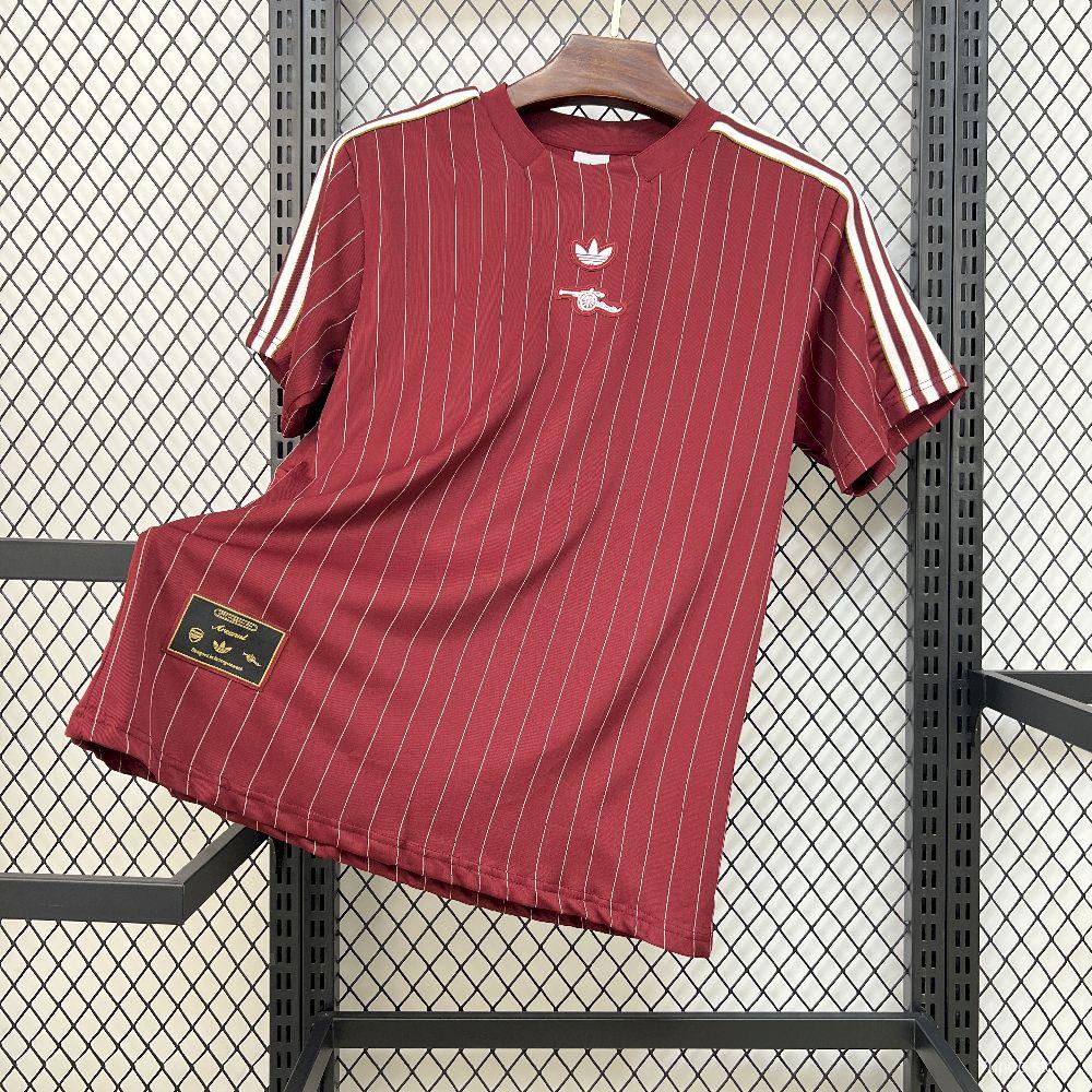 Arsenal 2025-26 Red Retro Model Football Jersey