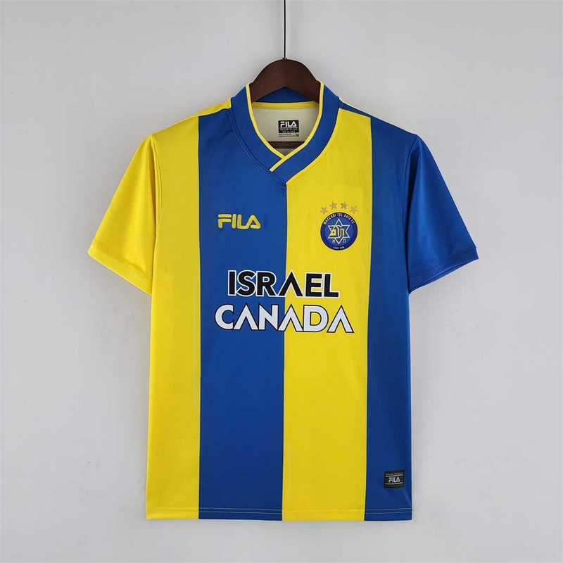Maccabi Tel Aviv 2022-23 Home Football Jersey