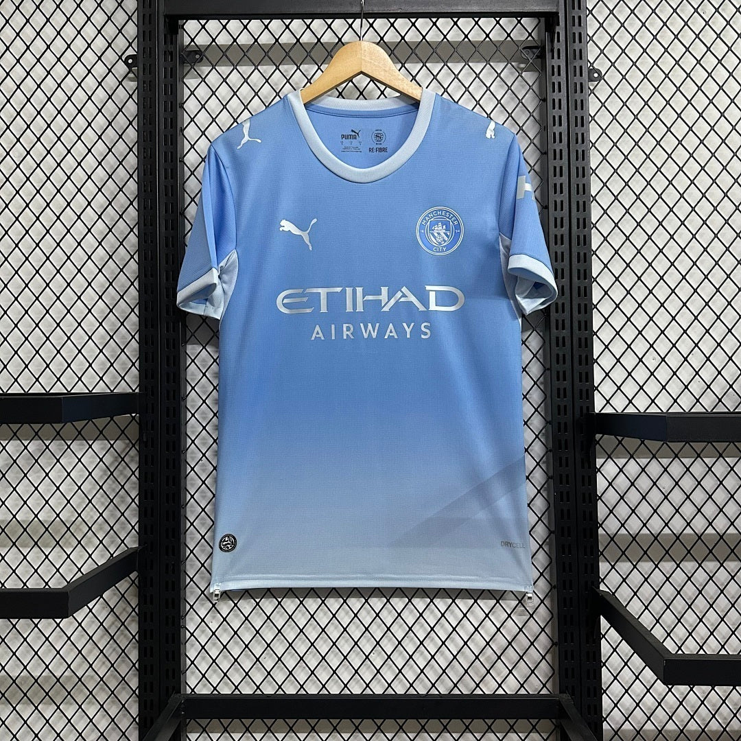 Manchester City 2025-26 Home Football Jersey