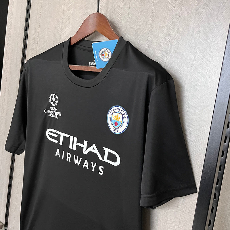 מנצ׳סטר סיטי חולצת ליגת האלופות שחורה 2023/24