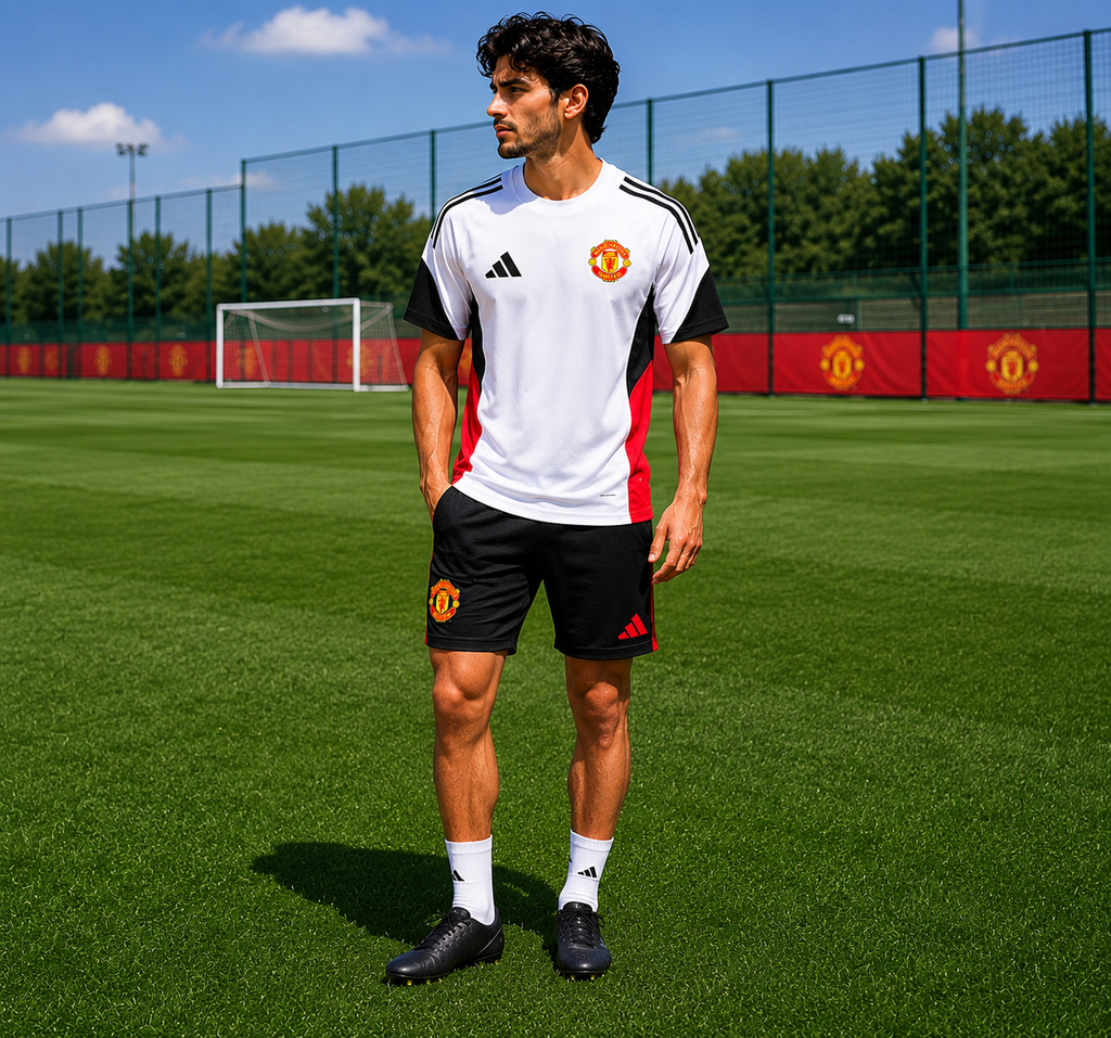 Manchester United 2025-26 White Training Suit