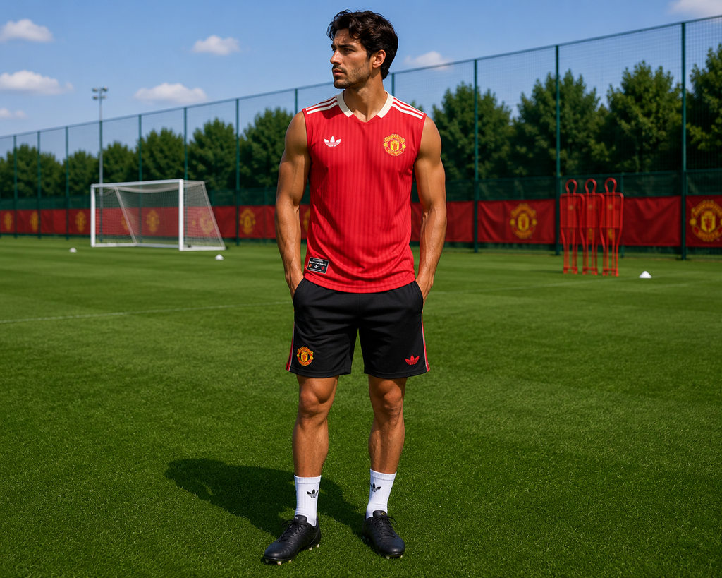 Manchester United 2025-26 Red Vest Suit