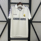Real Madrid 1989-90 Home Retro Jersey