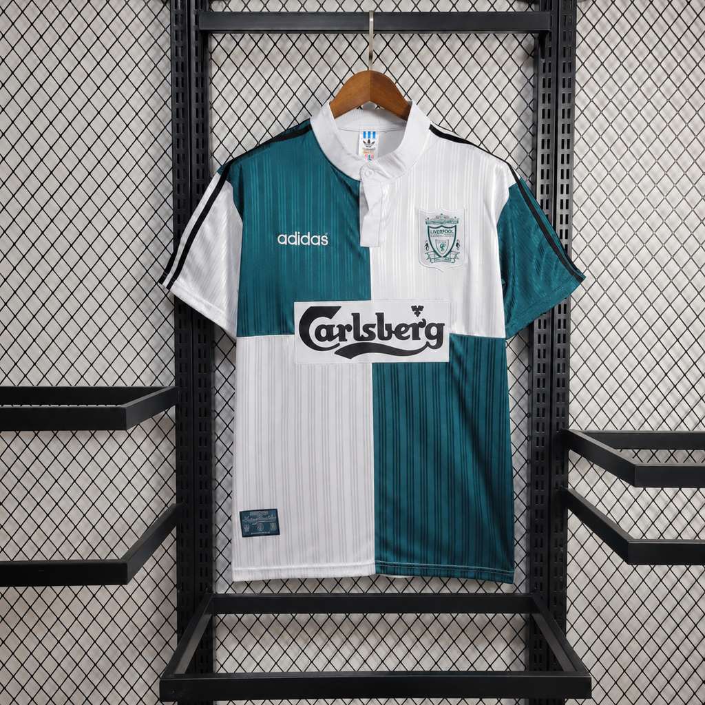 Liverpool 1995-96 Away Retro Football Jersey