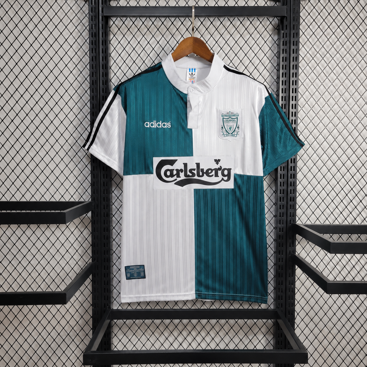 Liverpool 1995-96 Away Retro Football Jersey