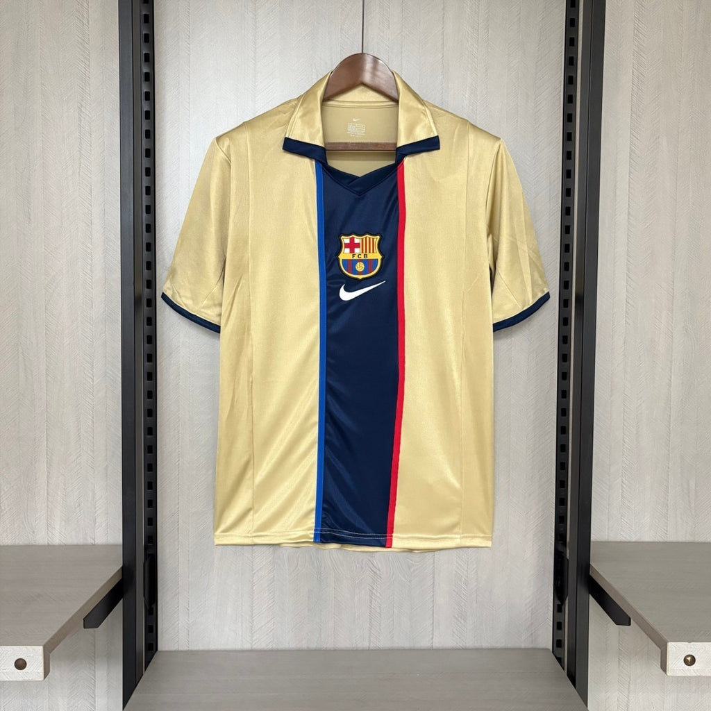 Barcelona 2001-02 Away Retro Jersey