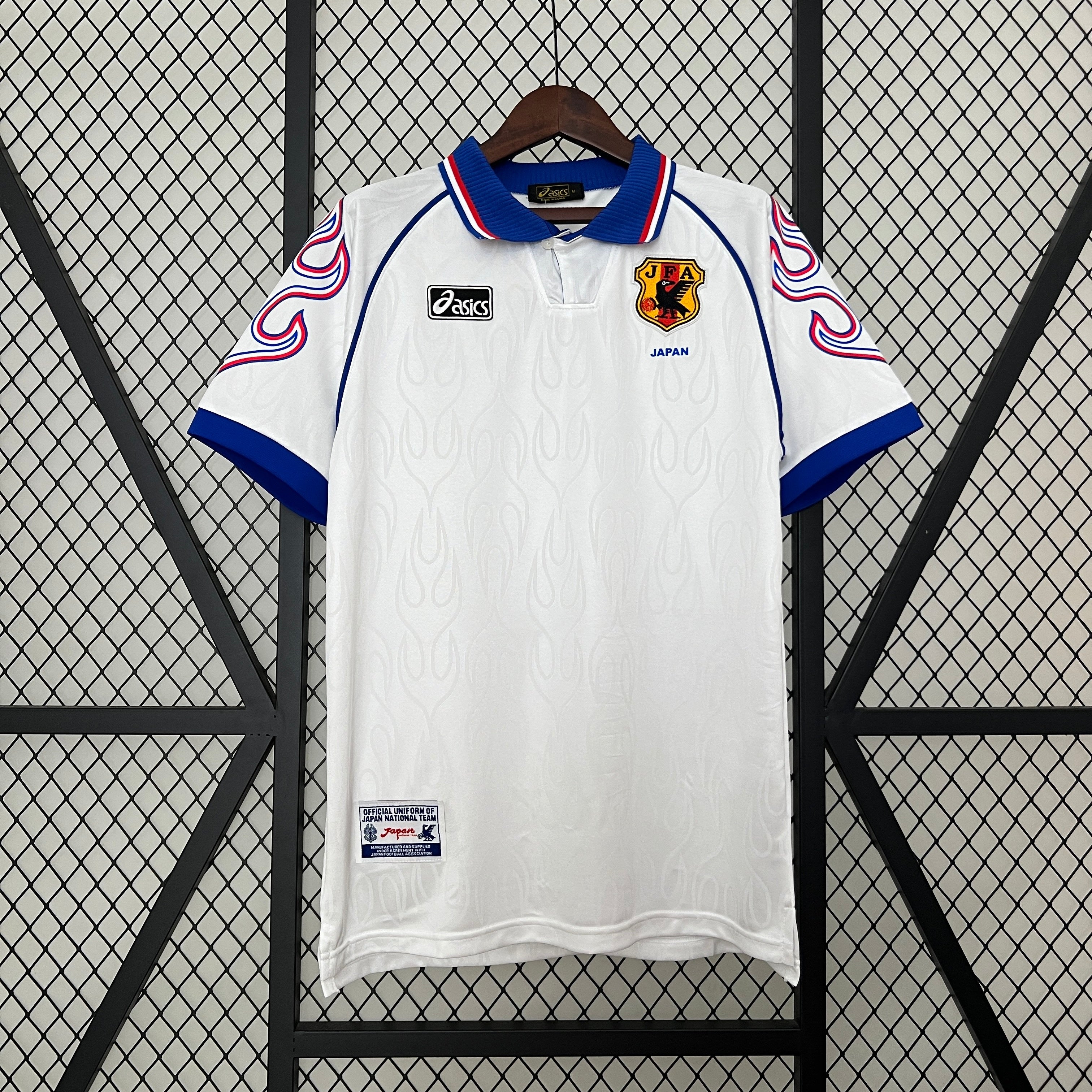 Japan 1998 Away White Retro Jersey