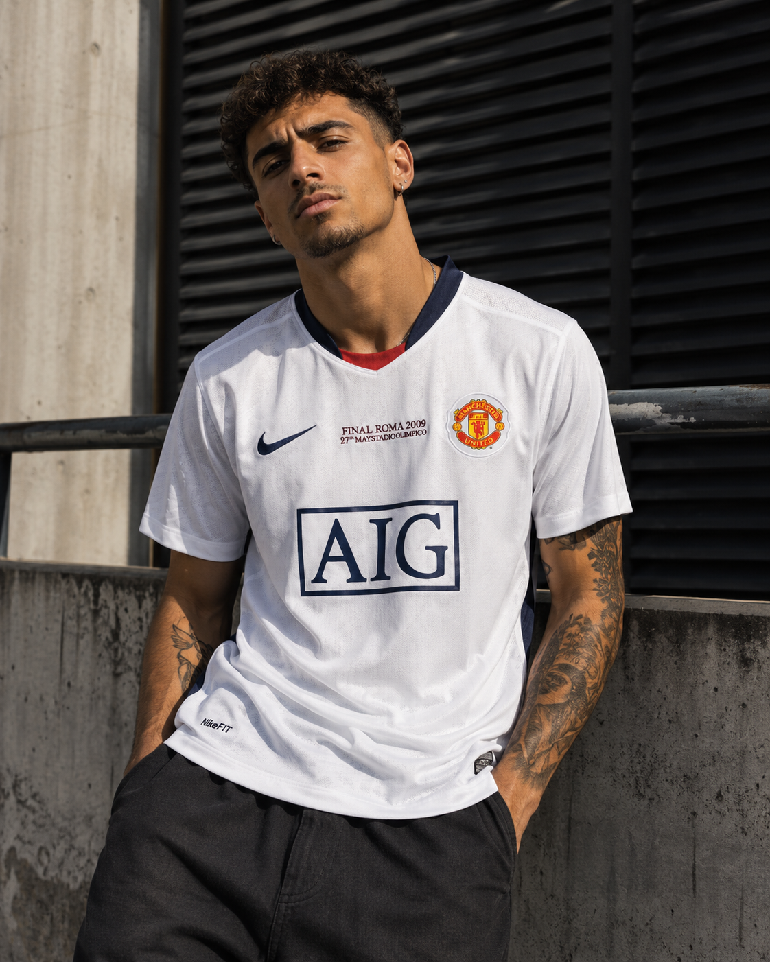 Manchester United 2010-11 Champions League Away Retro Jersey