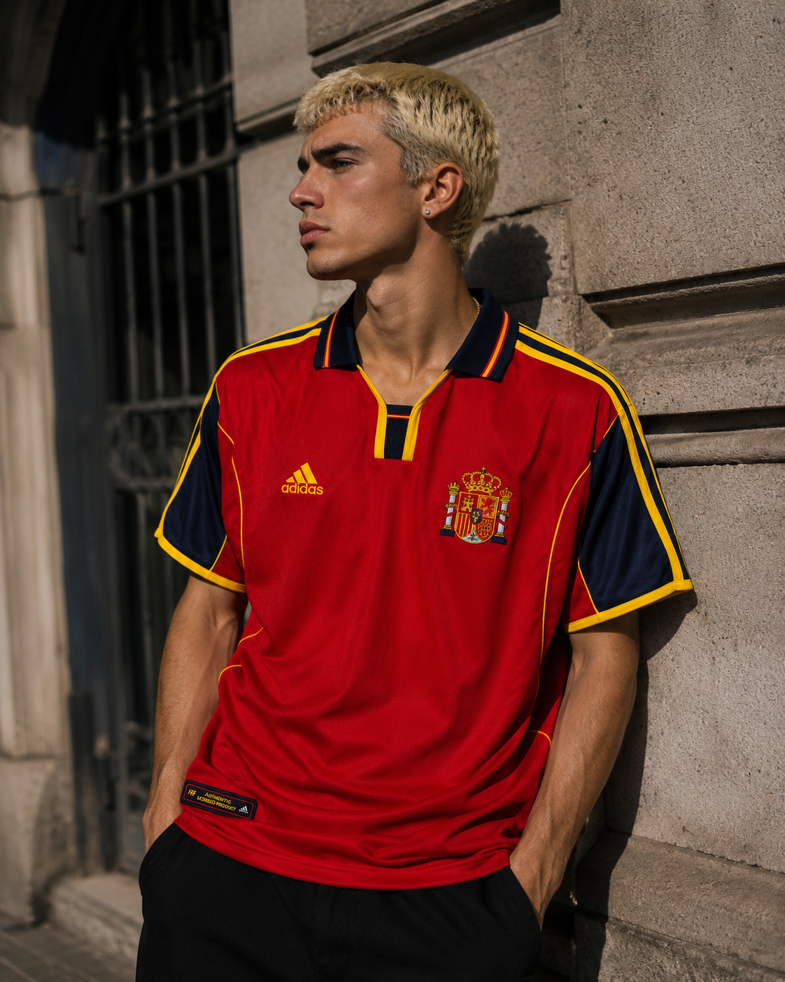 Spain 2000 Home Retro Jersey