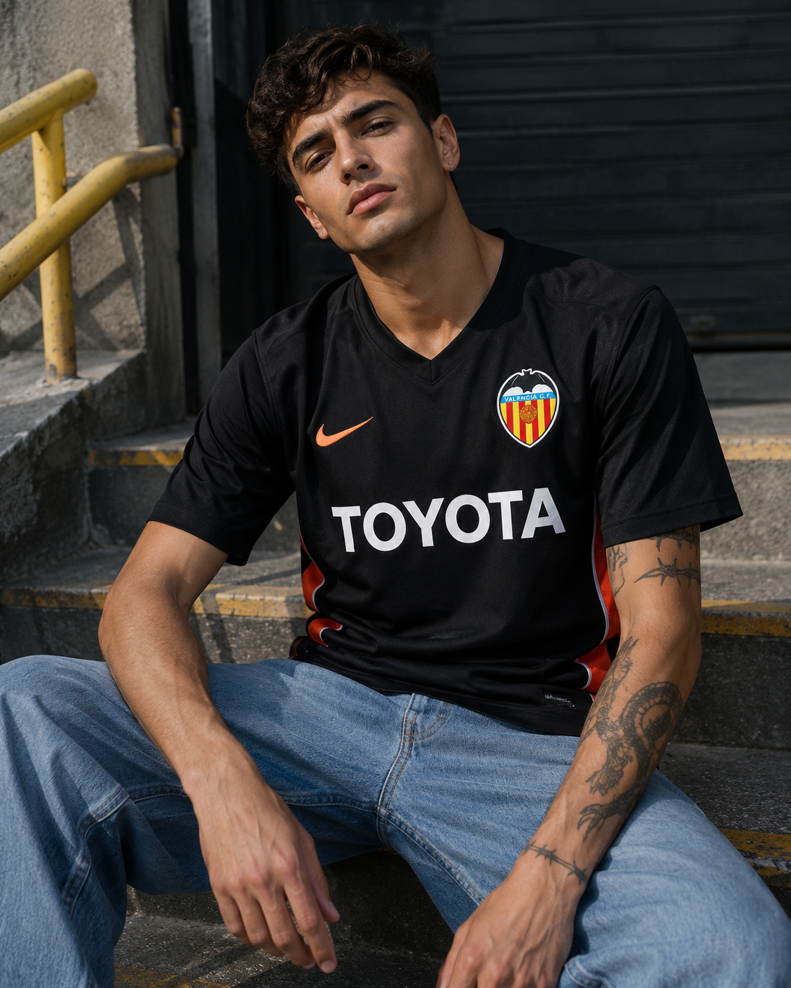 Valencia 2006-07 Away Retro Jersey