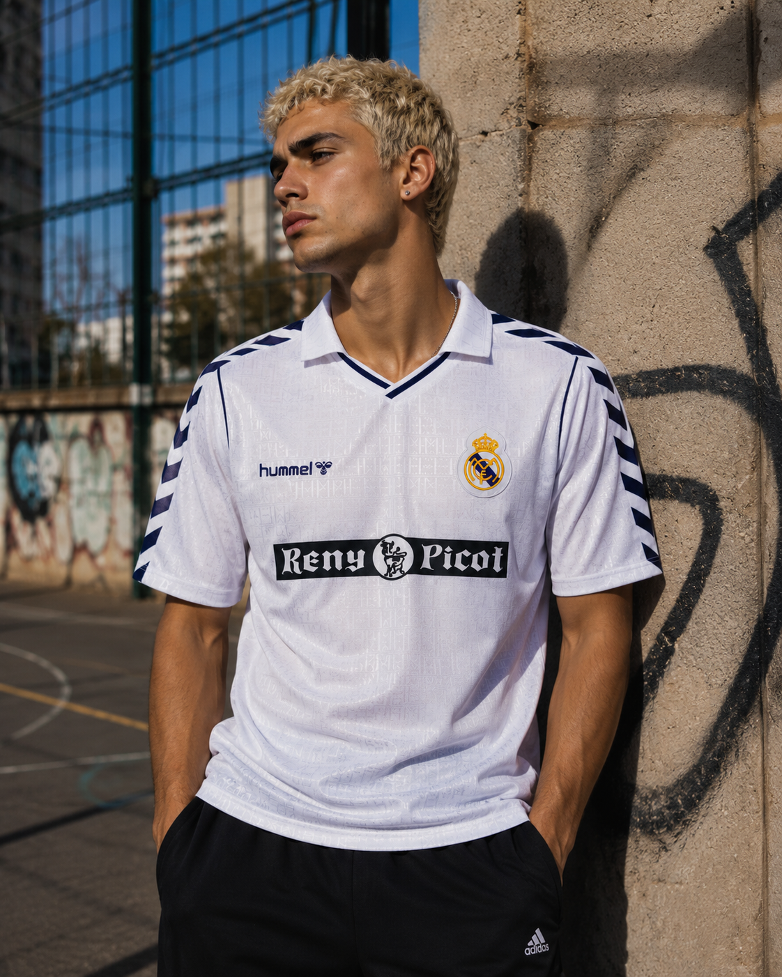 Real Madrid 1989-90 Home Retro Jersey