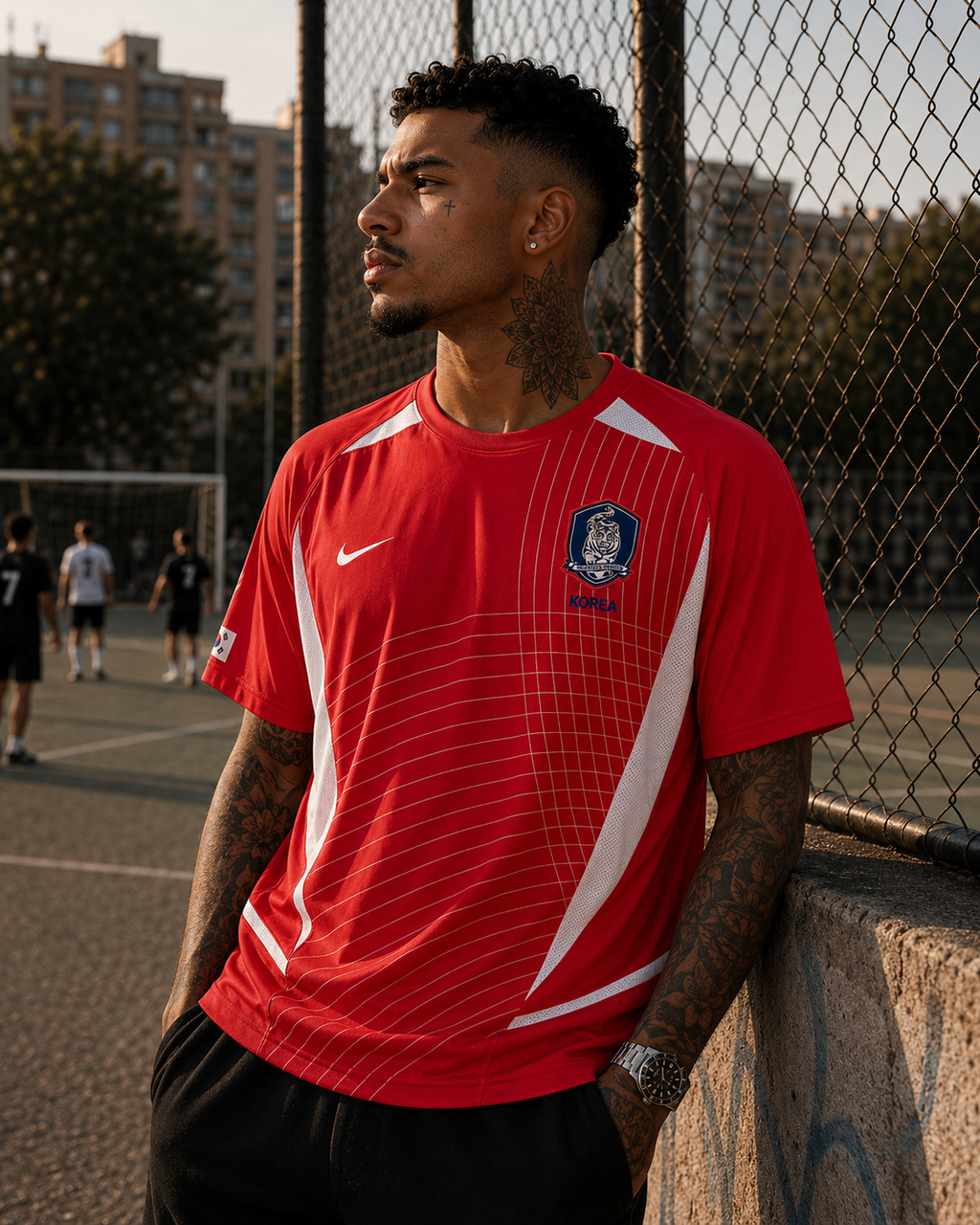South Korea 2002 Home Retro Jersey