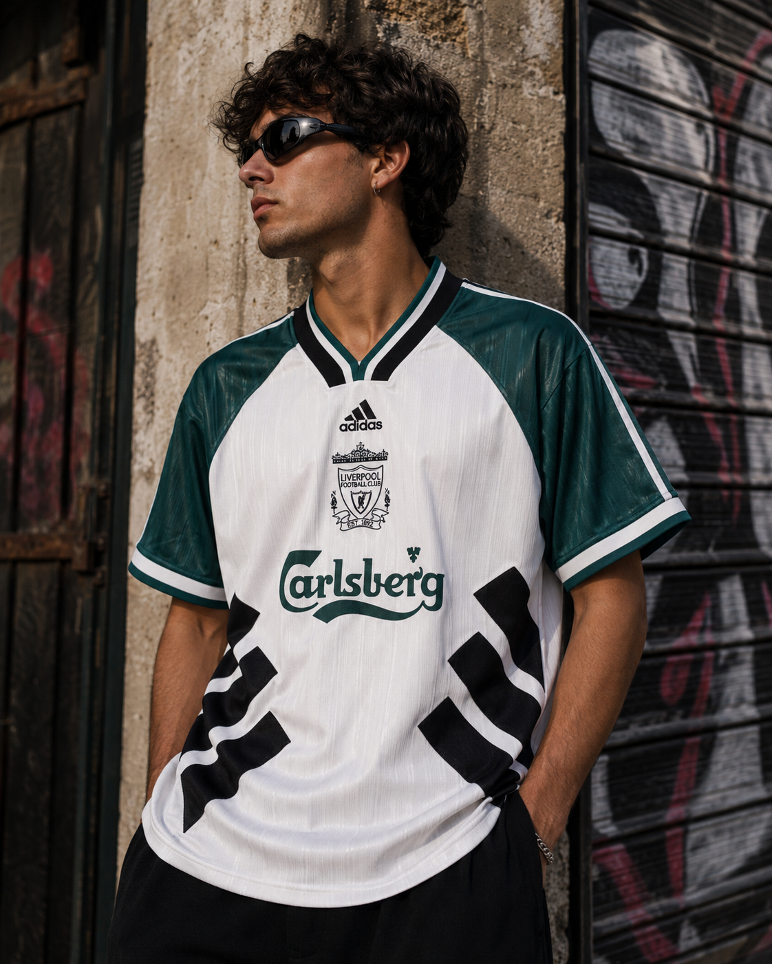 Liverpool 1993-95 Retro Football Jersey