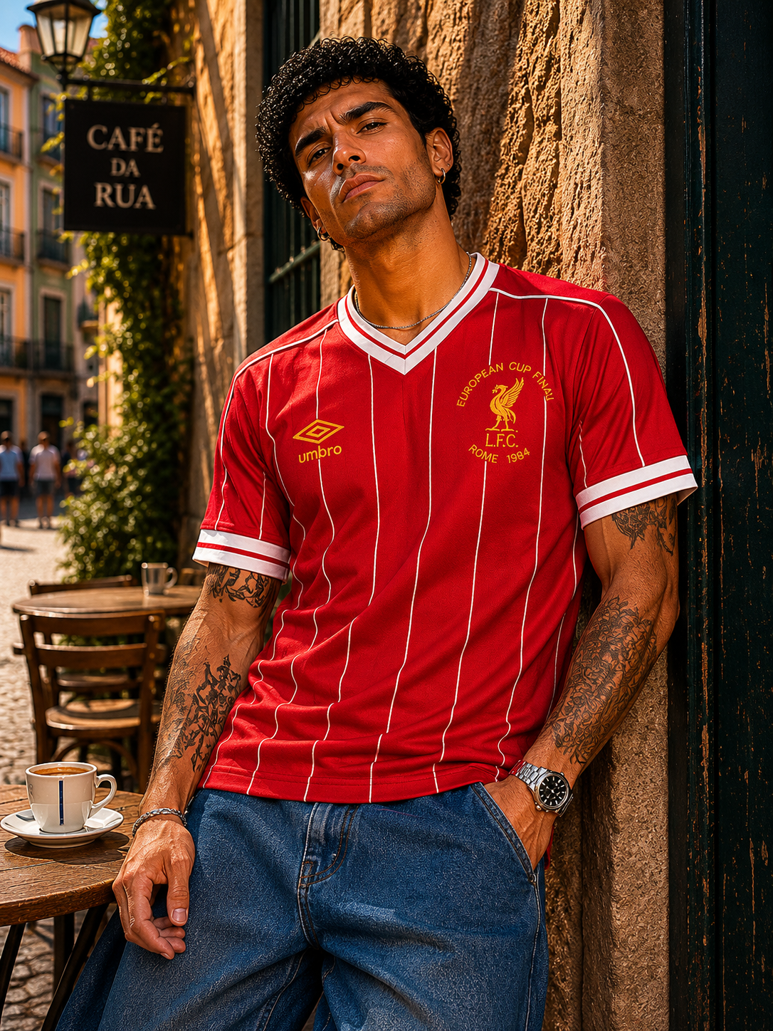 Liverpool 1983-84 Retro Football Jersey