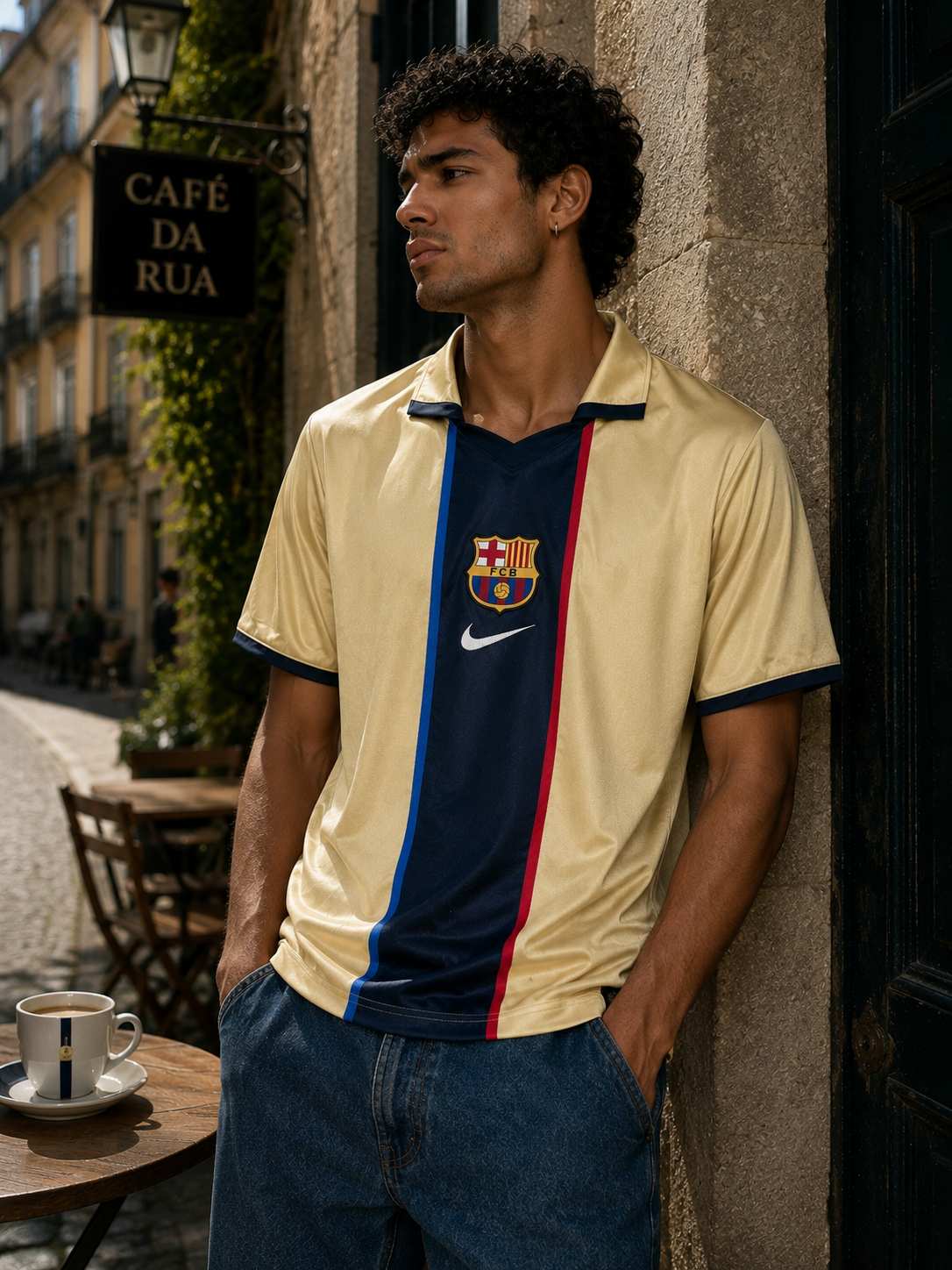 Barcelona 2001-02 Away Retro Jersey