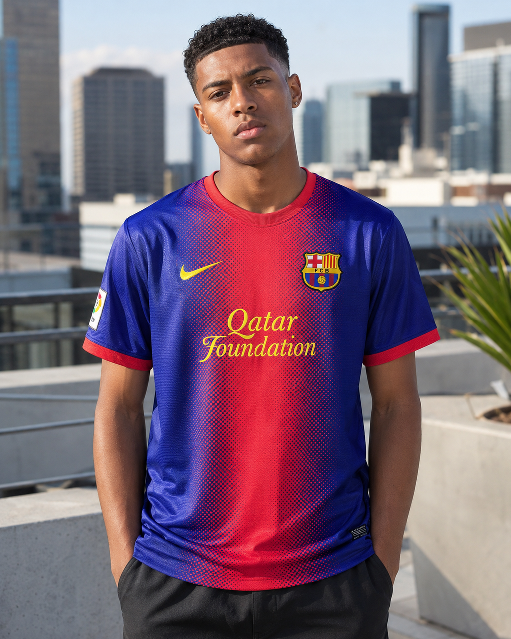 Barcelona 2012-13 Home Retro Jersey