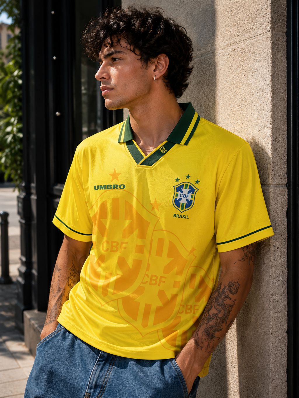 Brazil 1994 World Cup Home Retro Jersey