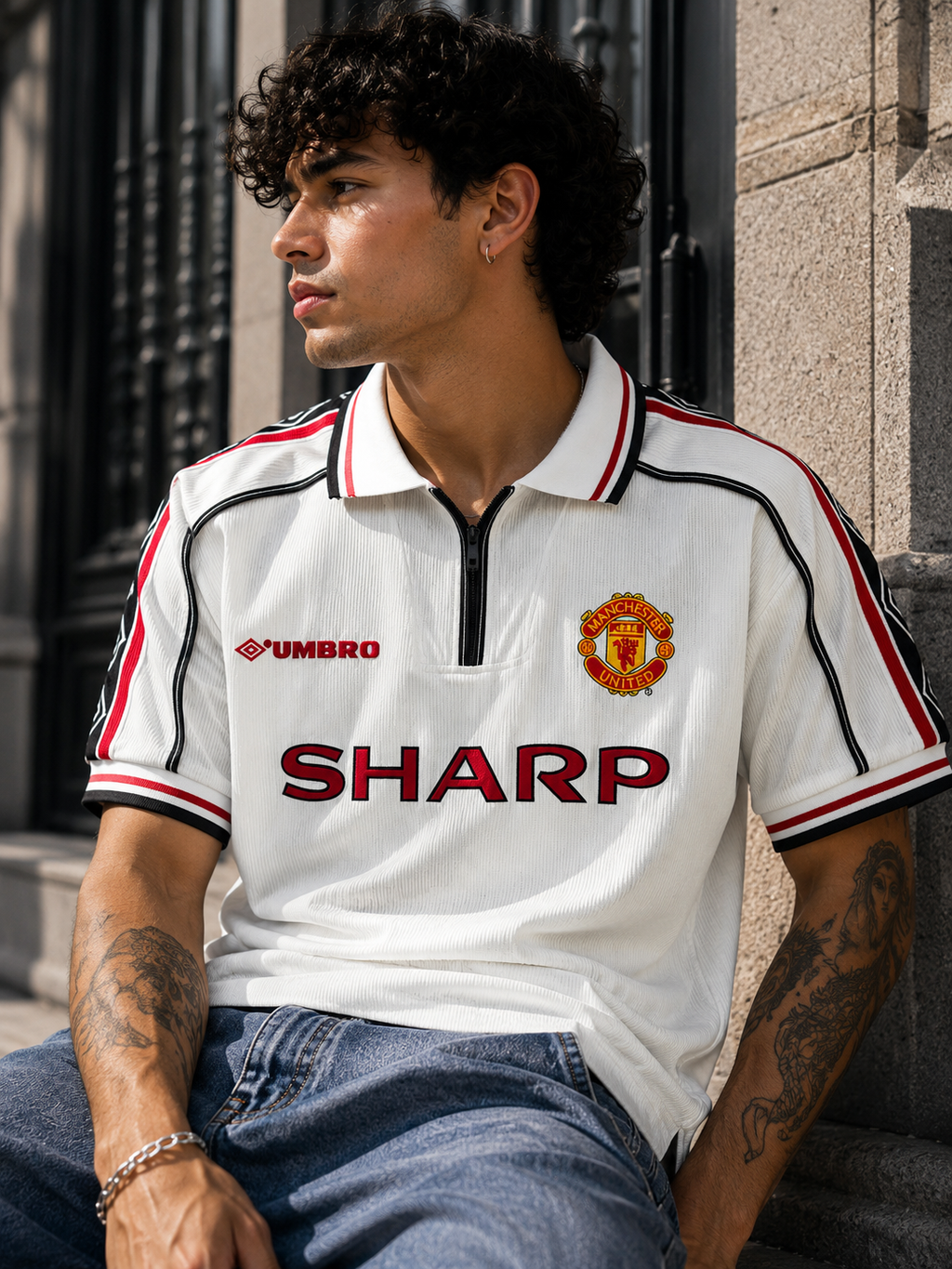 Manchester United 1998-99 Home Retro Jersey