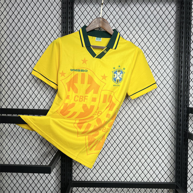 Brazil 1994 World Cup Home Retro Jersey