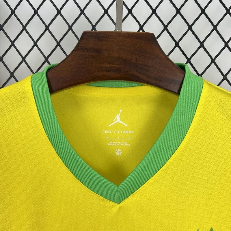 Brazil 2025-26 Jordan Yellow Special Edition Jersey