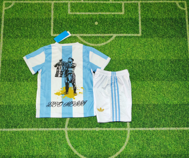 Argentina 2025-26 Messi 10 Special Version Kids Jersey