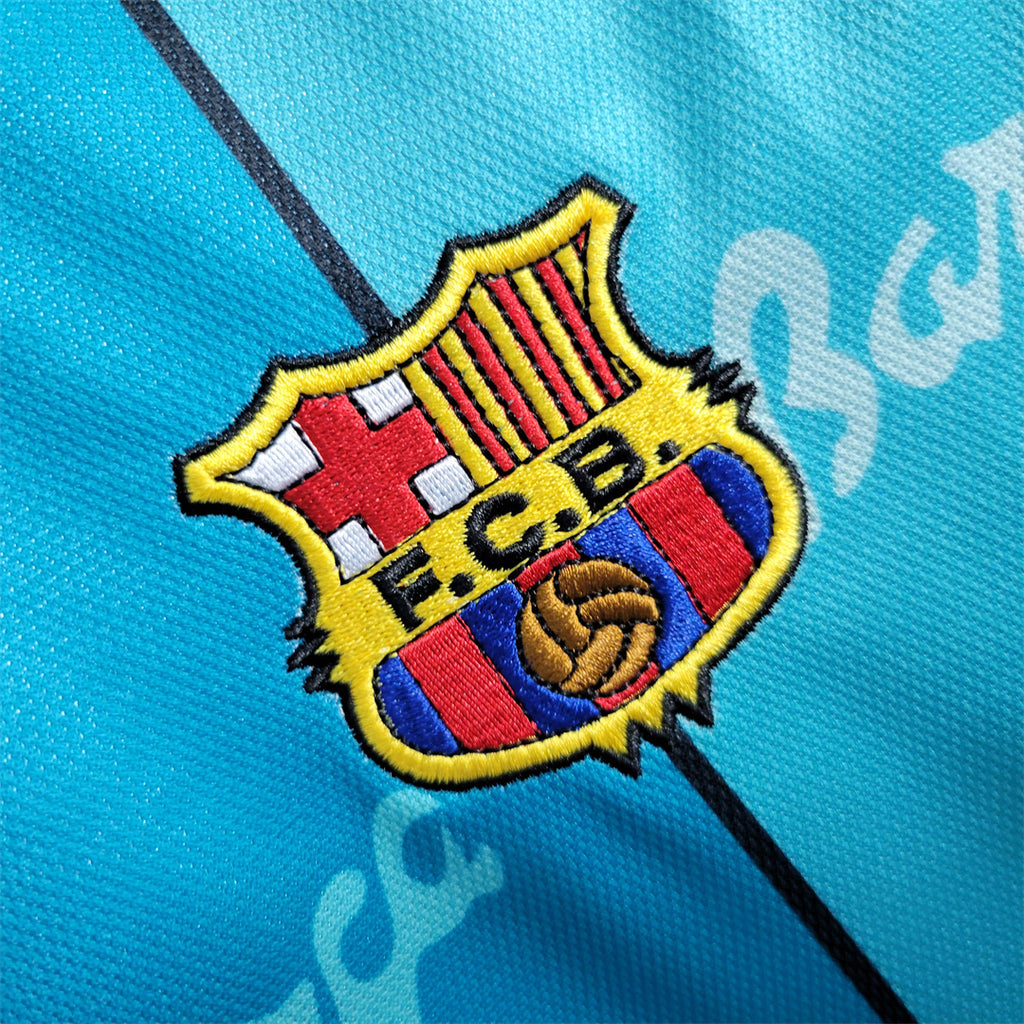 Barcelona 1996-97 Away Retro Jersey