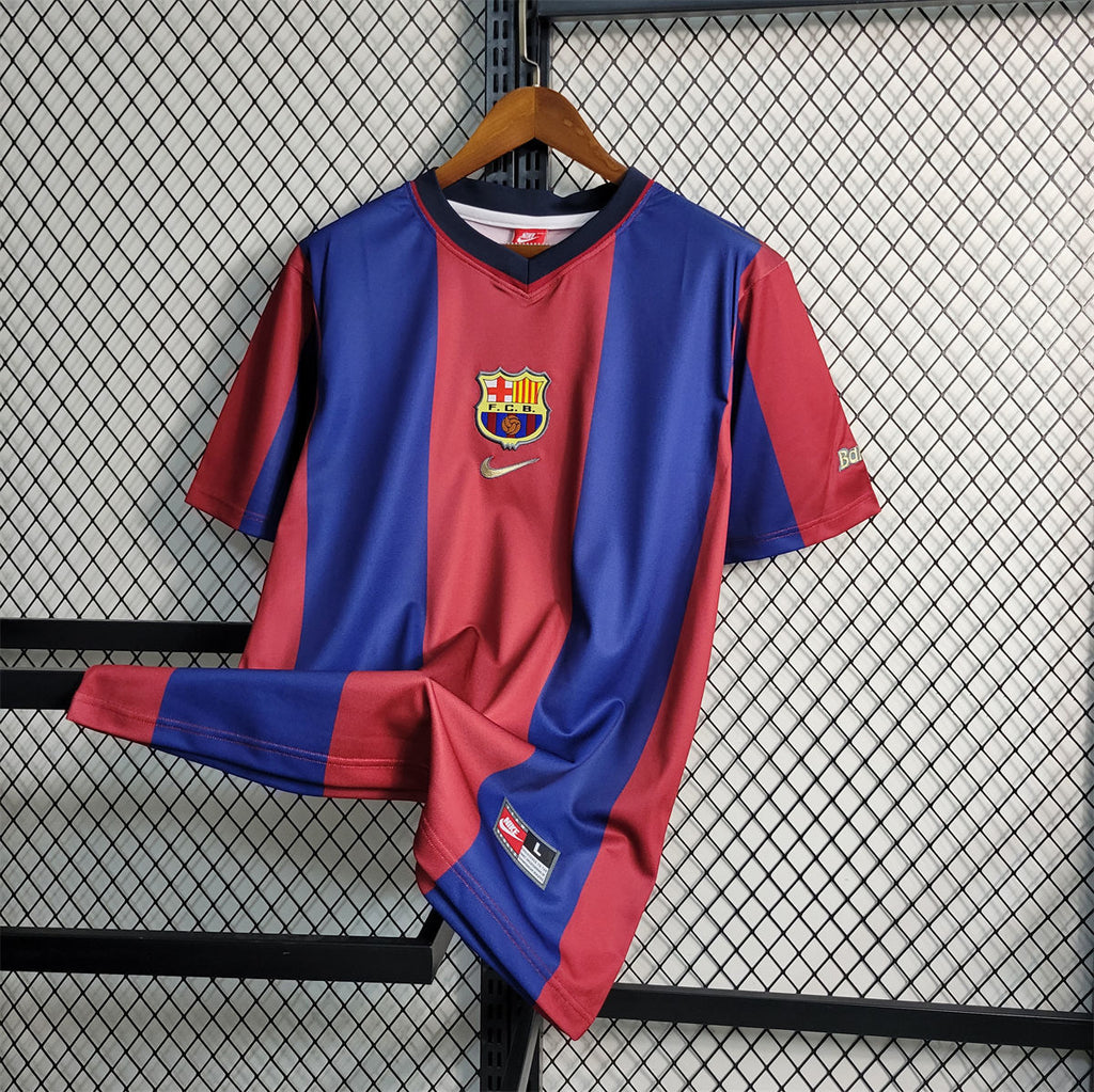 Barcelona 1998-99 Home Retro Jersey